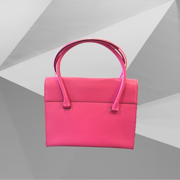Kate Spade Hot Pink Handheld Satchel Handbag - Picture 2 of 6